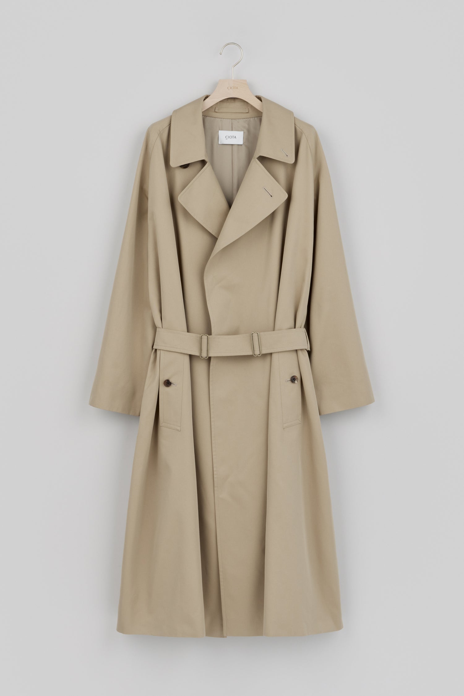 Tielocken Coat (Gabardine Fabric) – CIOTA Online Shop