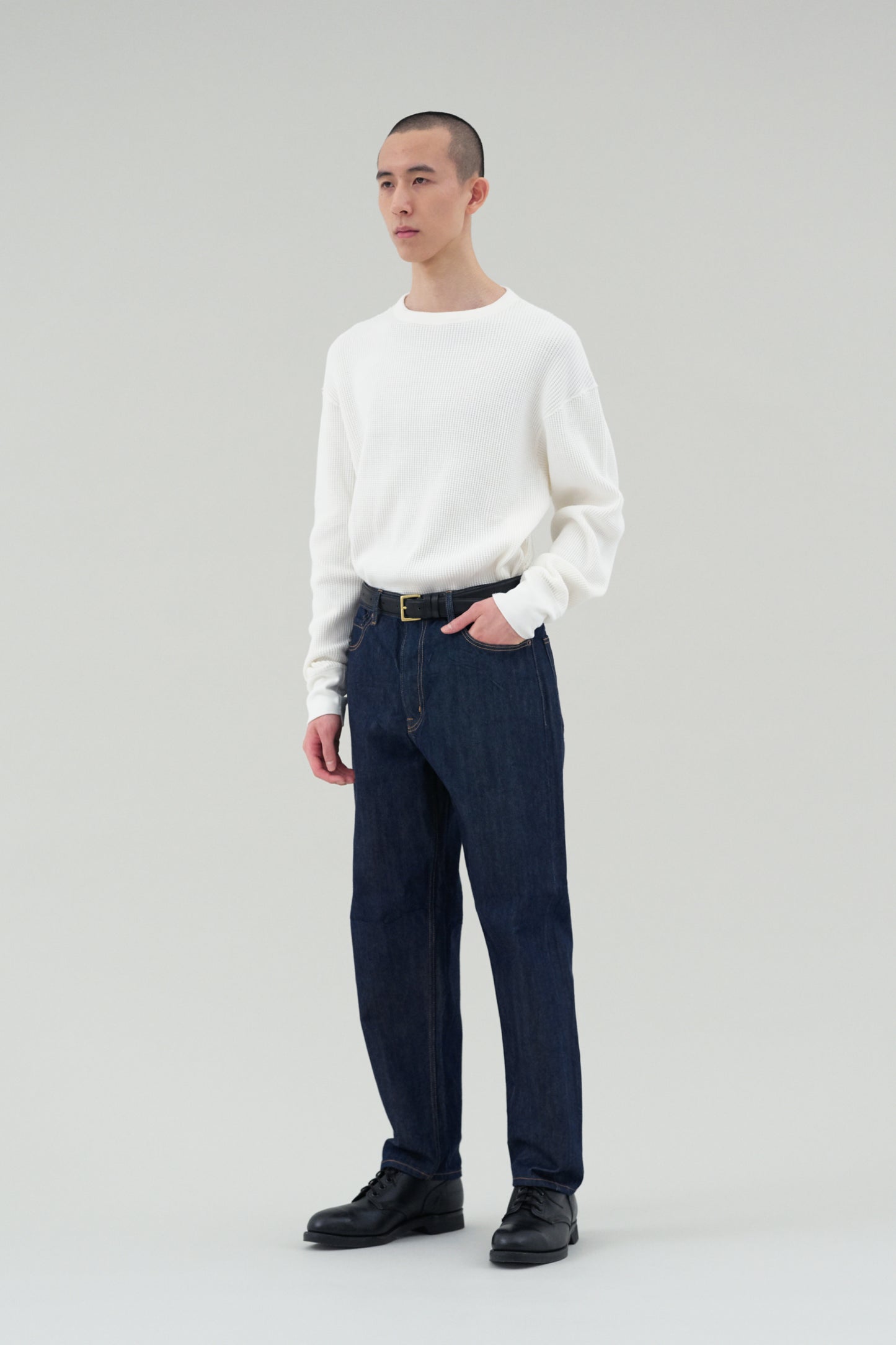 Ciota wide tapered denim - デニム