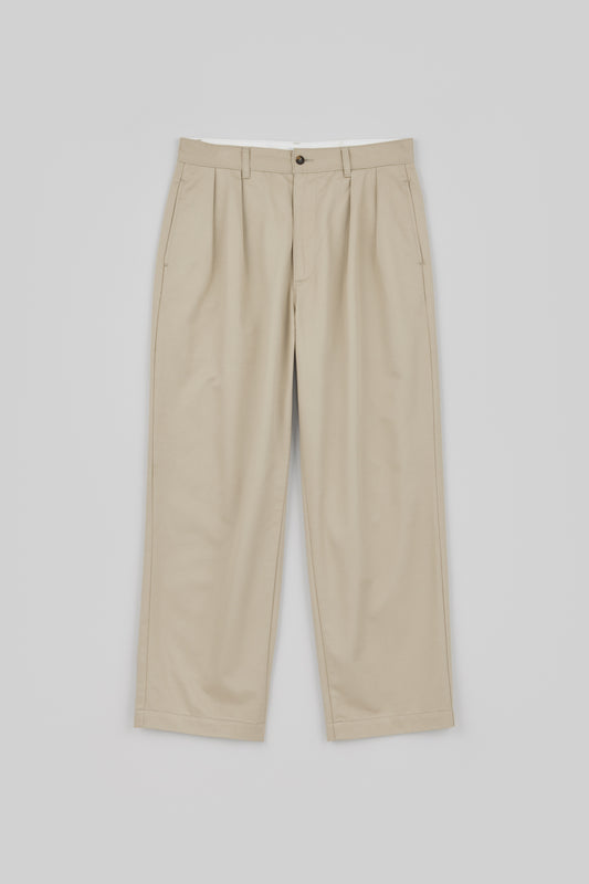 【SALE】2 Tuck Chino Cloth Pants