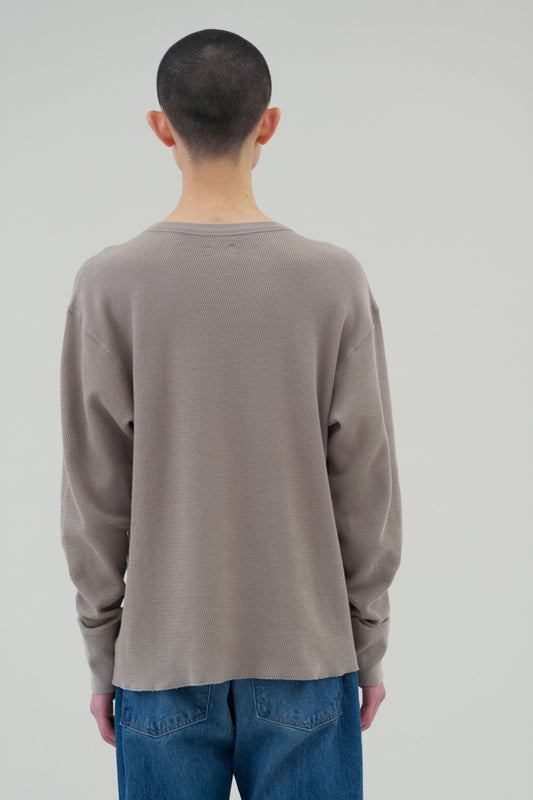 Honeycomb Mesh Long Sleeve T-shirt