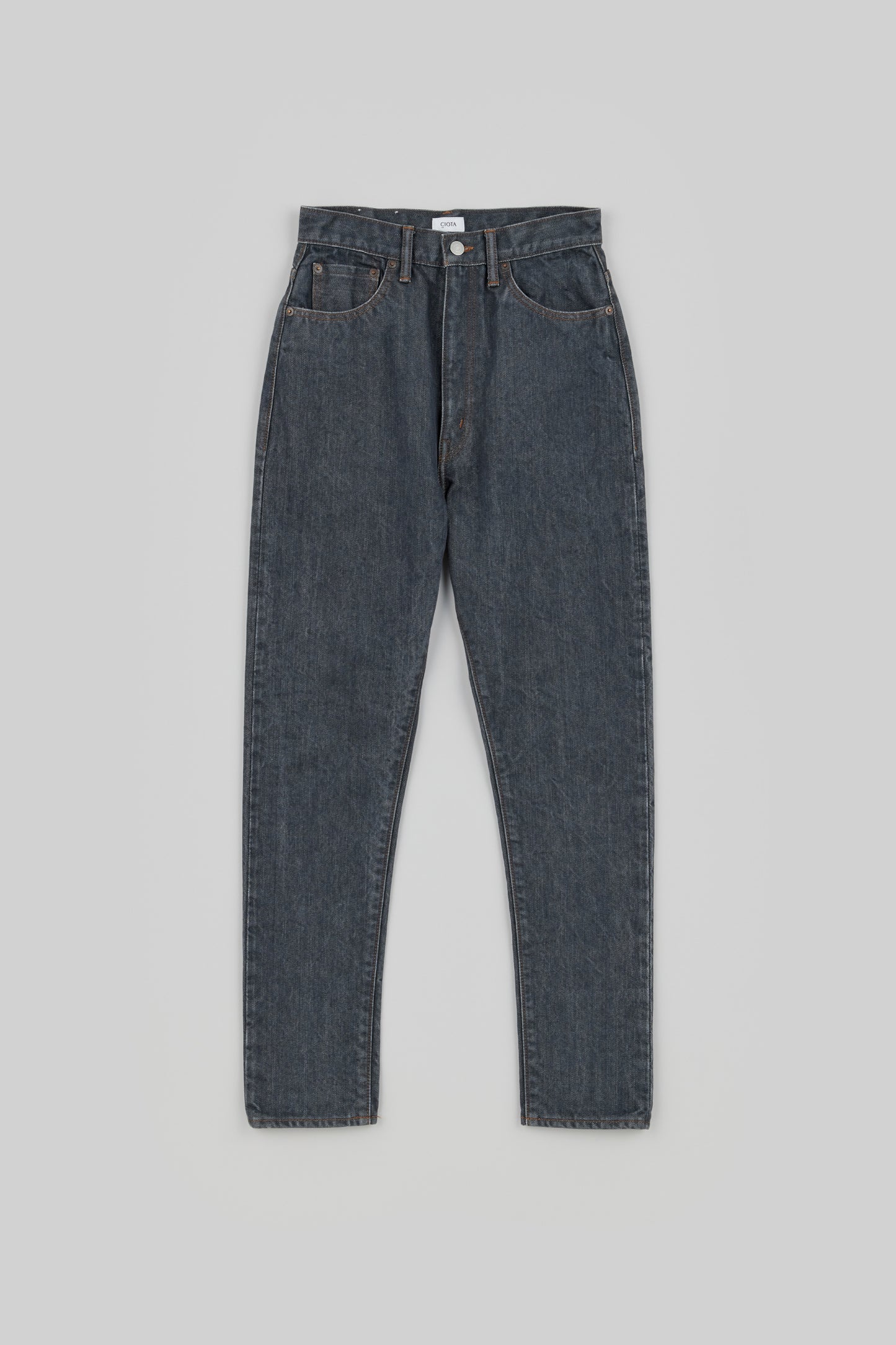 High-rise Slim 5 Pocket Pants (13.5oz)