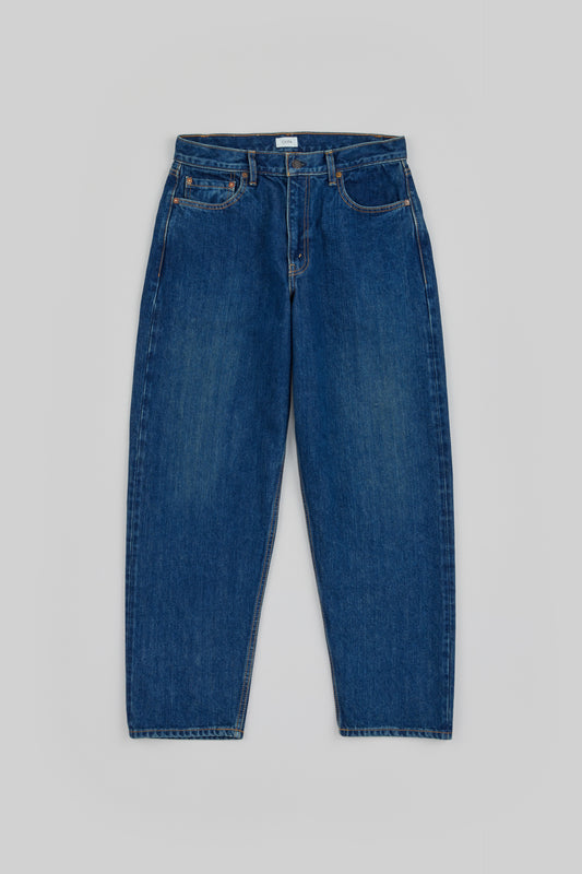 Wide Tapered 5 Pocket Pants（Real Indigo）