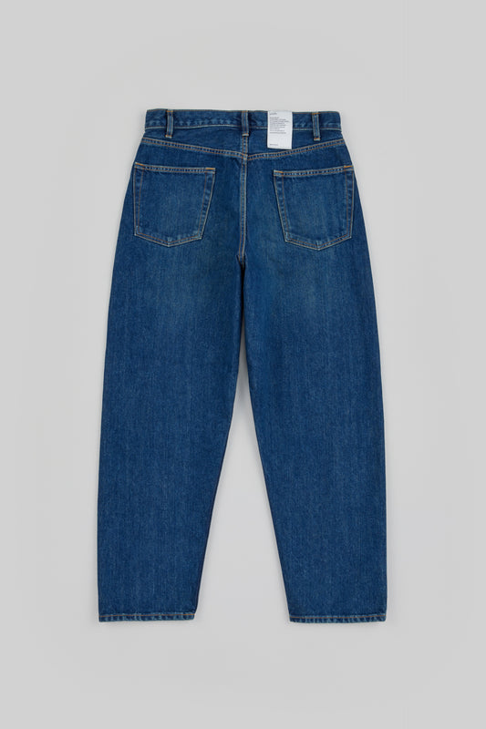 Wide Tapered 5 Pocket Pants（Real Indigo）